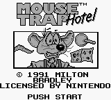 Mouse Trap Hotel (USA) Title Screen